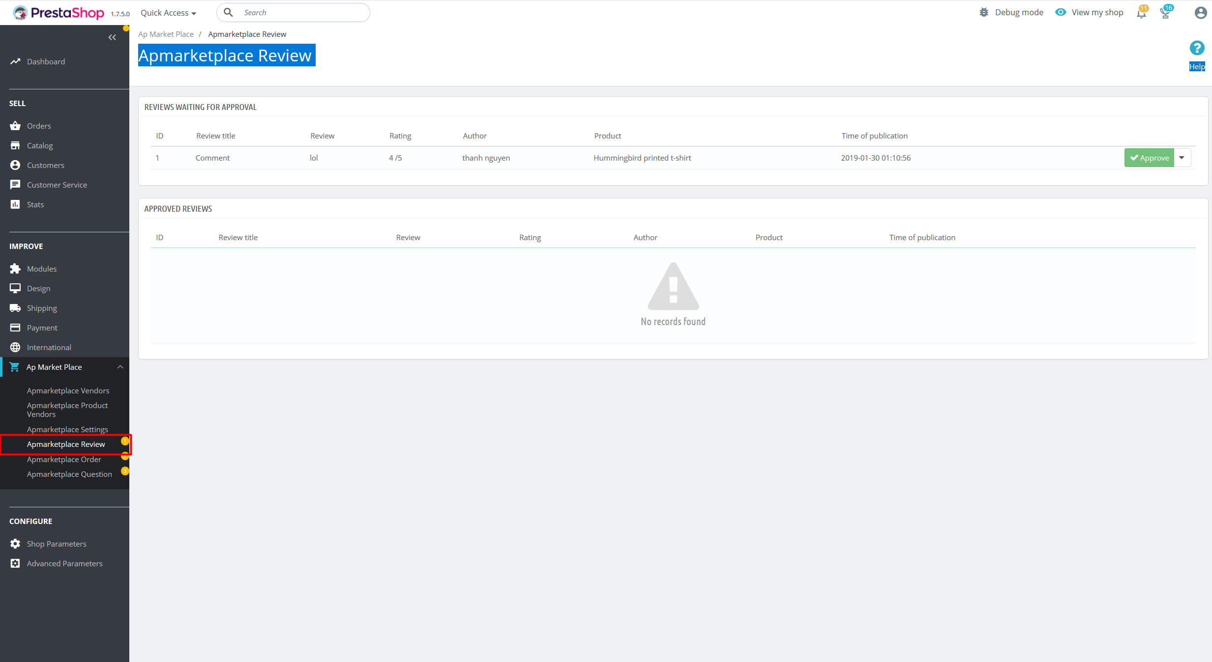 assets Product Vendors