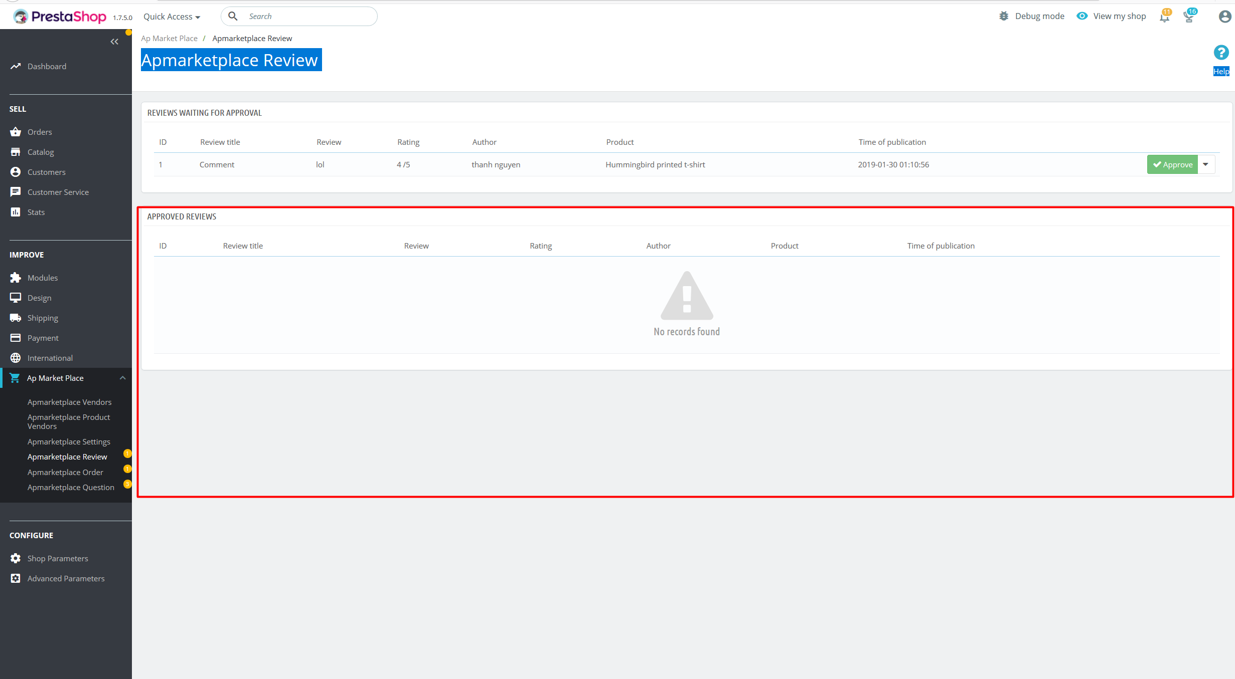 assets Product Vendors