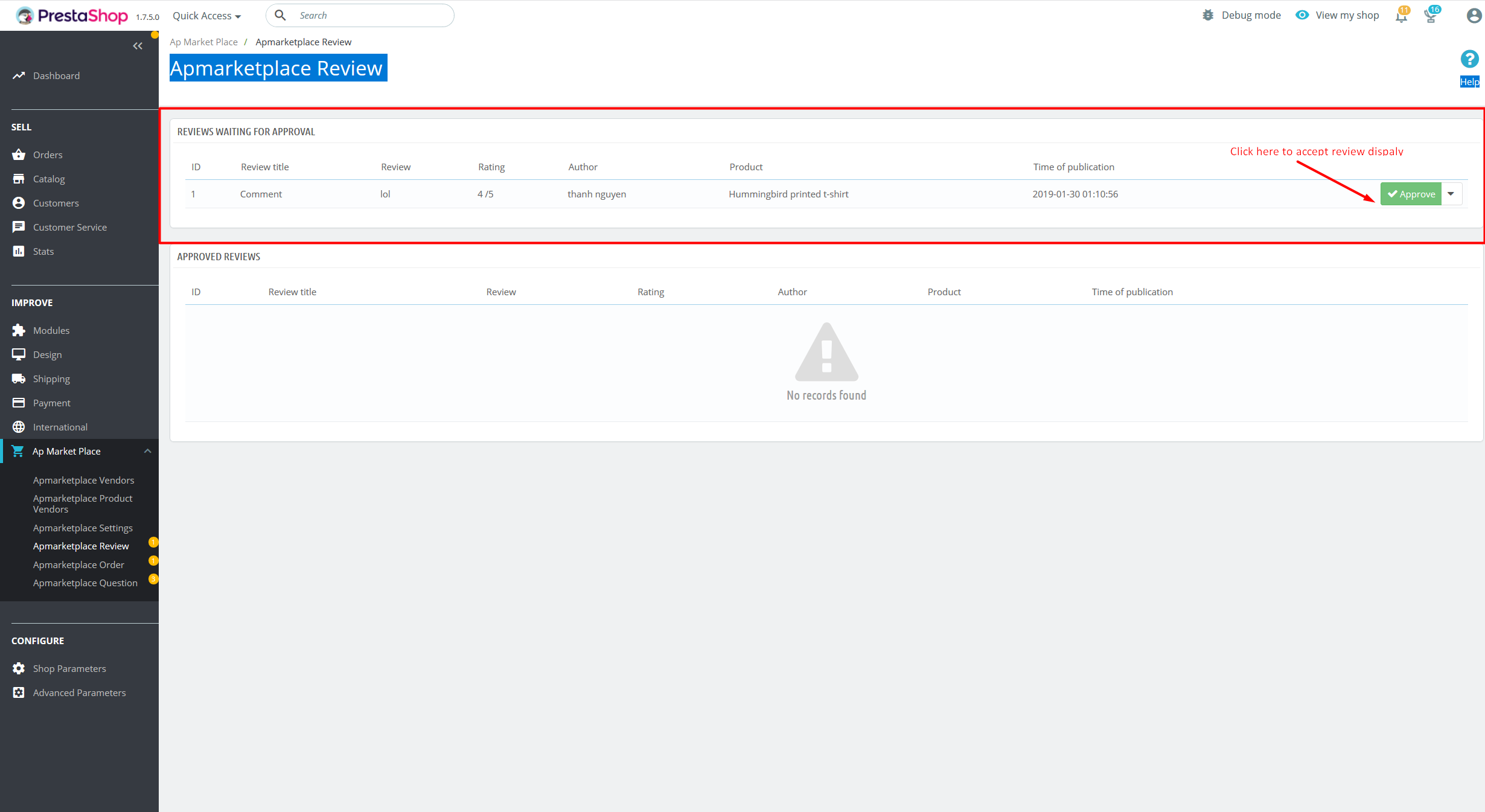 assets Product Vendors